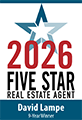 Five Star Real Estate Agent David Lampe